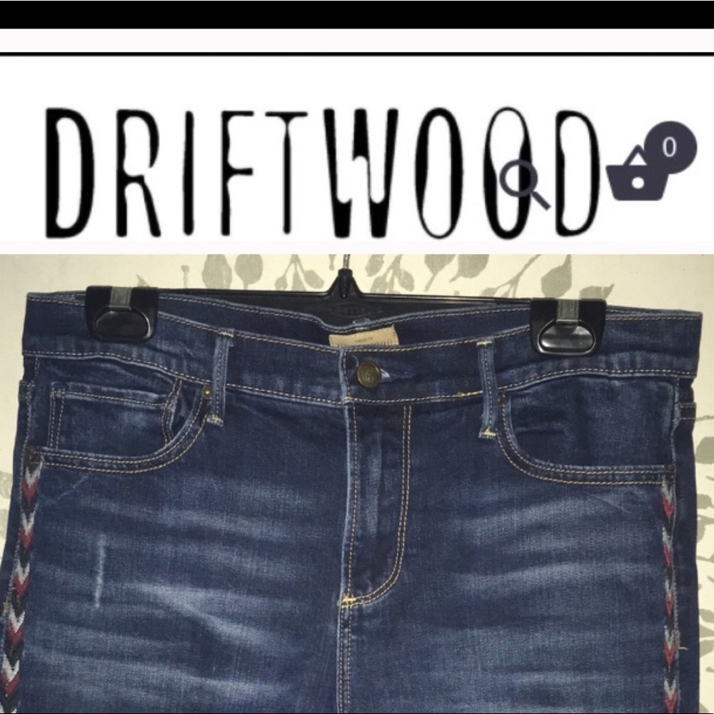 Driftwood “Jackie” skinny jeans